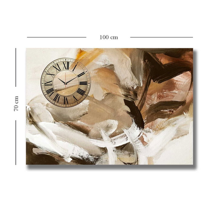 Wallity Reloj de pared decorativo de lienzo 70100CS-045 Wallity Reloj de pared decorativo de lienzo 70100CS-045